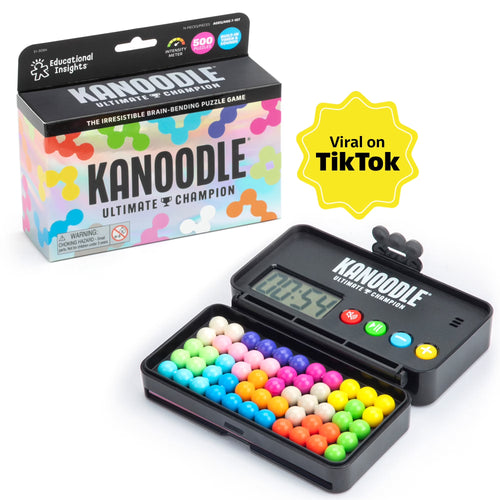 Kanoodle Ultimate Champion 3D, Brain Teaser Puzzle Game, 500 Challenges, Ages 7+