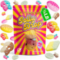Authentic Bubs Swedish Candy Mix 1/2LB Sweet & Sour Bubs Candy – Jolly Drop | Soft & Chewy Swedish Candy' Vegan Gelatin Free Gummy Candy Imported from Sweden Comes in Resealable Bag, Bubs Candy